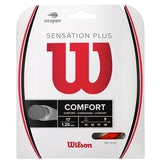 Wilson Sensation Plus 17 Tennis String Set - Red