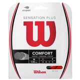 Wilson Sensation Plus 16 Tennis String Set - Red