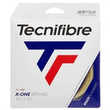 Tecnifibre X-One Biphase 16 Tennis String Set - Natural