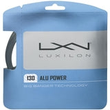 Luxilon Alu Power 130 Tennis String Set - Silver