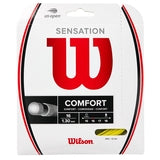 Wilson Sensation 16 Tennis String Set - Yellow