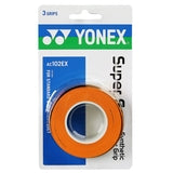 Yonex Super Grap Overgrip 3 Pack - Orange